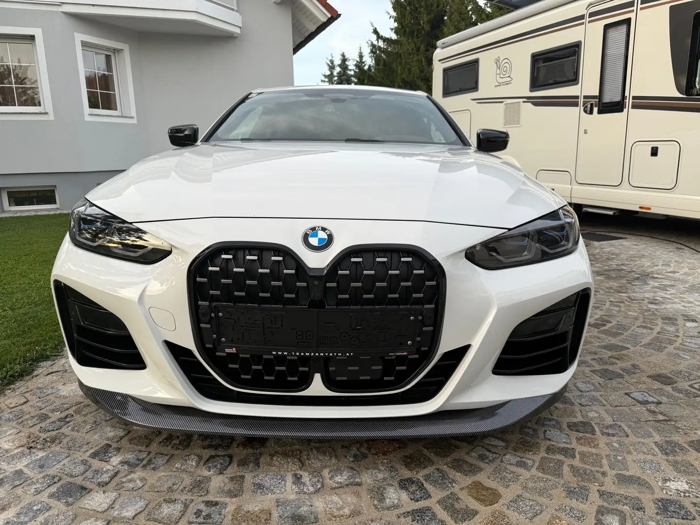 BMW 440 M440i xDrive Cabrio 48 V Aut. Weiß - 2