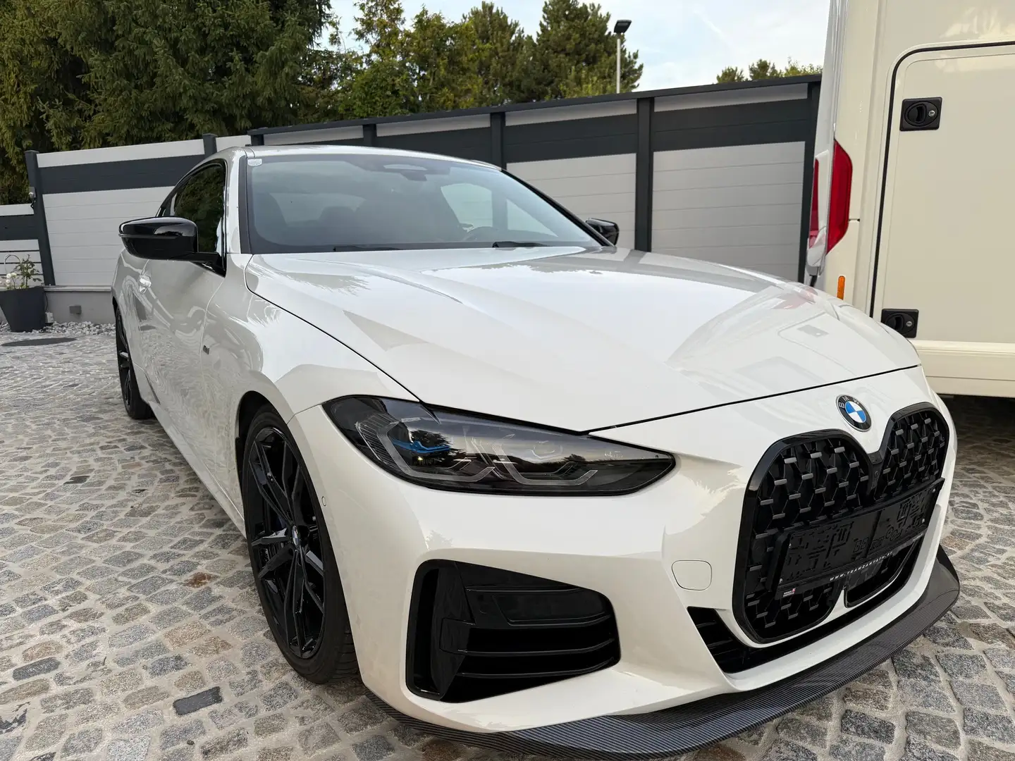 BMW 440 M440i xDrive Cabrio 48 V Aut. Weiß - 1