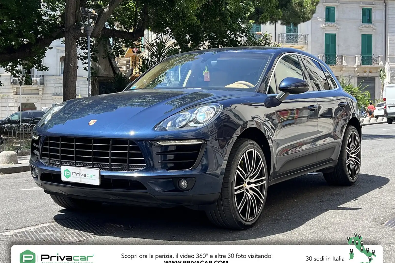 Porsche Macan 3.0 S Diesel Blau - 1