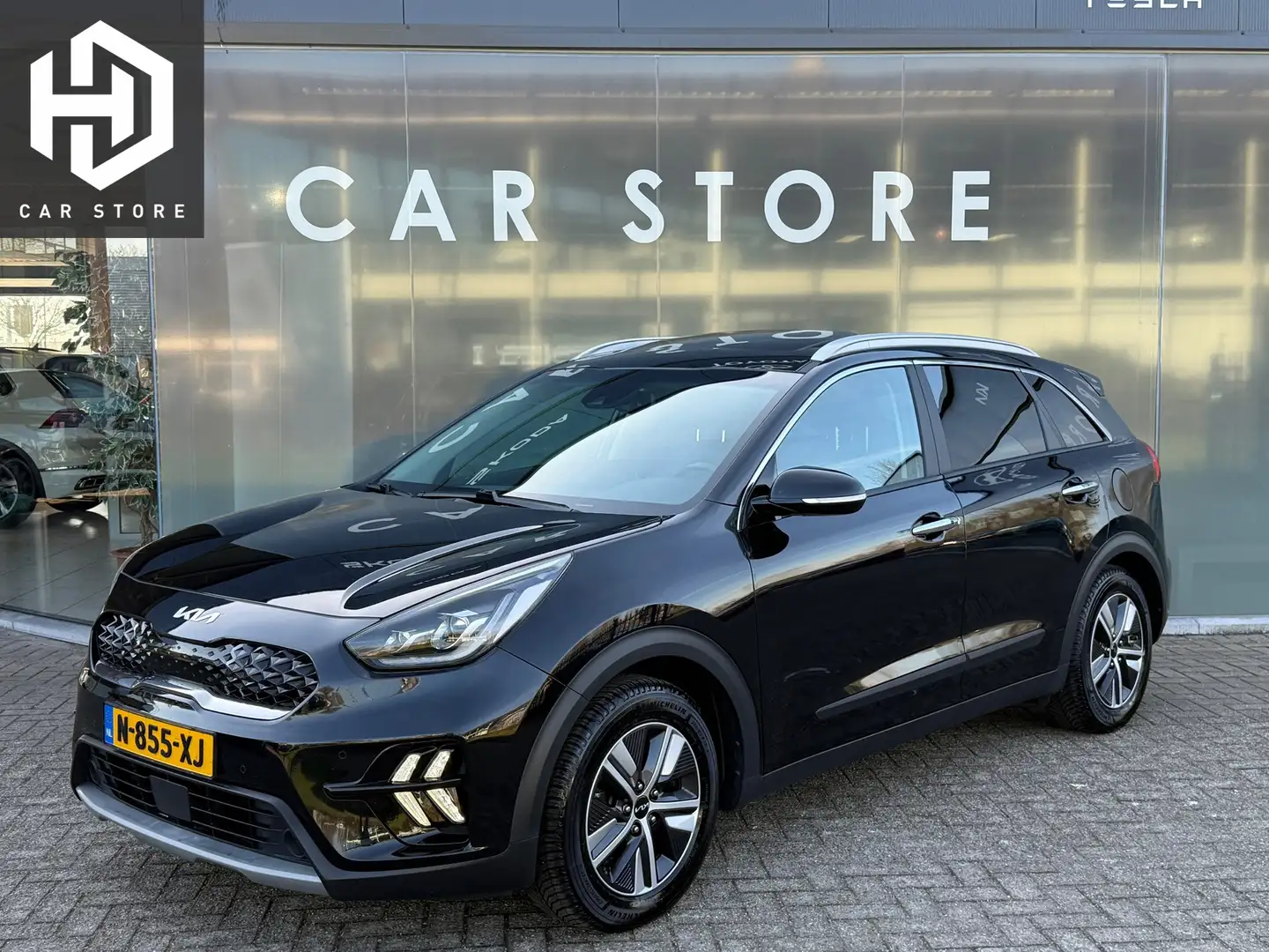 Kia Niro 1.6 GDi Hybrid ExecutiveLine Schuifdak|Stoelventil Schwarz - 1