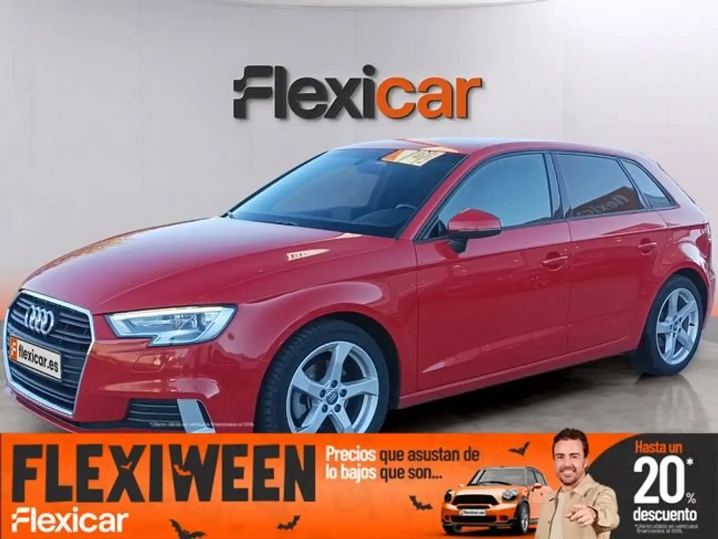 Audi A3 1.6 TDI S tronic Sportback Rojo - 1