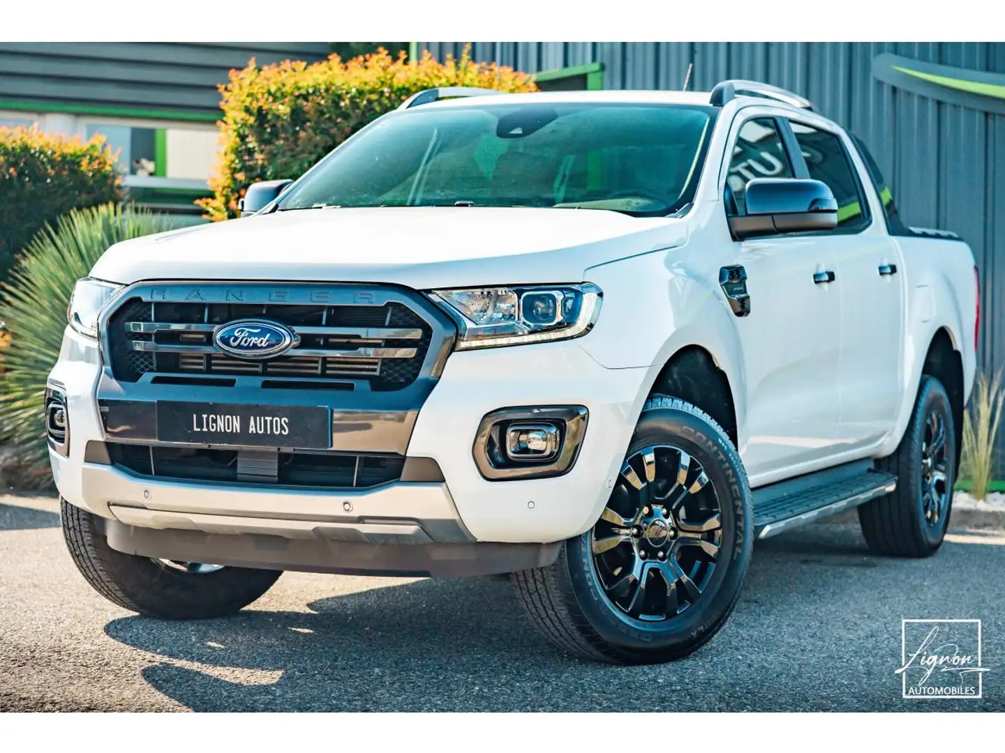 Ford Ranger Wildtrak Double Cabine 2.0 Bi-Turbo 213 BVA10 - TV Blanc - 1