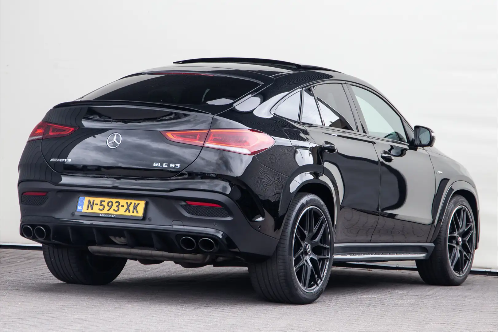 Mercedes-Benz GLE 53 AMG Coupé 4MATIC+ Premium, Pano, Distronic, Burmester, Noir - 2