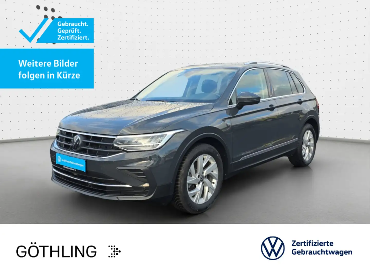 Volkswagen Tiguan LIFE 2.0 TDI*NAVI*KAM*ACC*SPUR*LED*AHK Grau - 1
