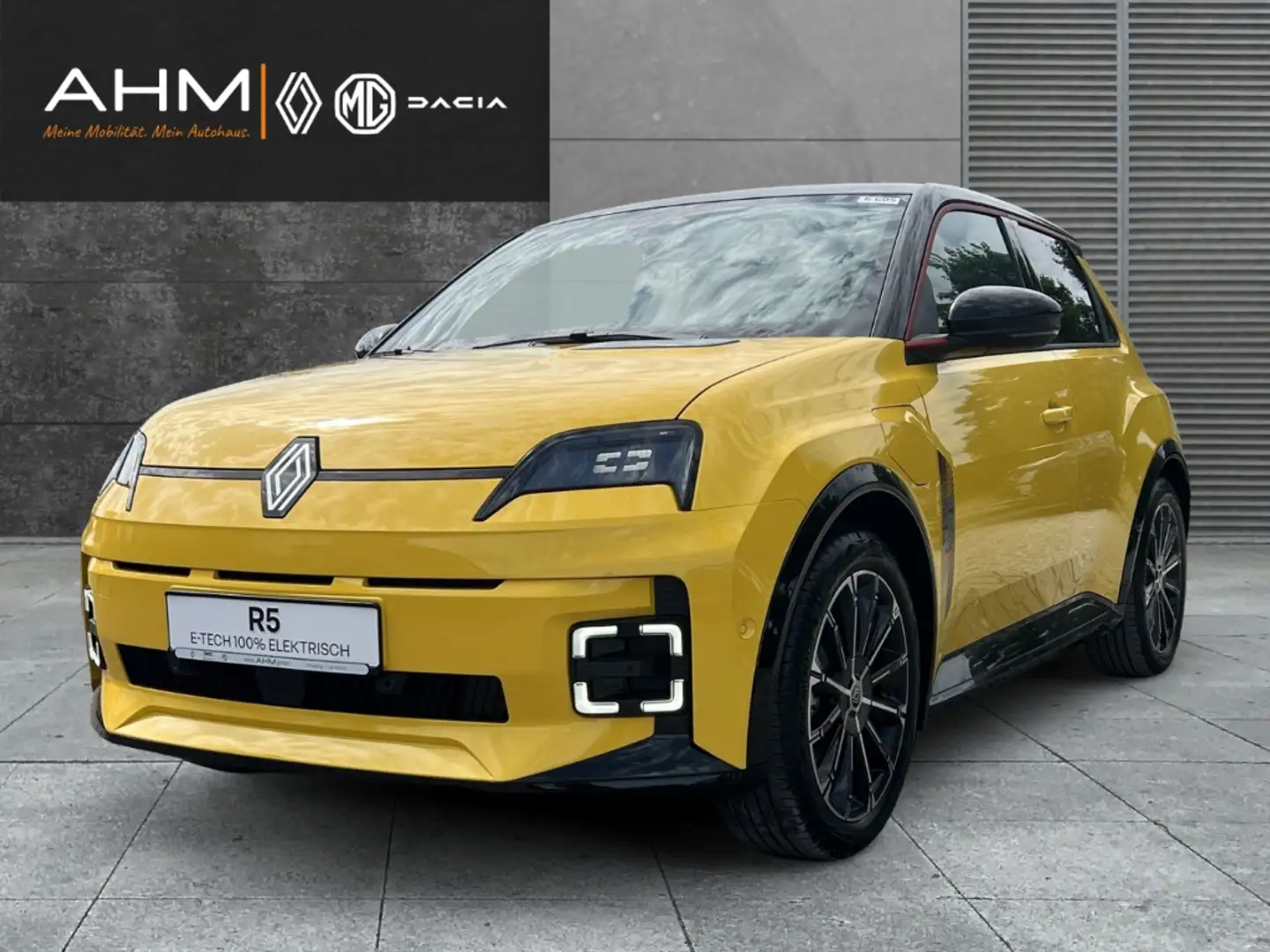 Renault R 5 Electric 150 Comfort Range Iconic Five Gelb - 1