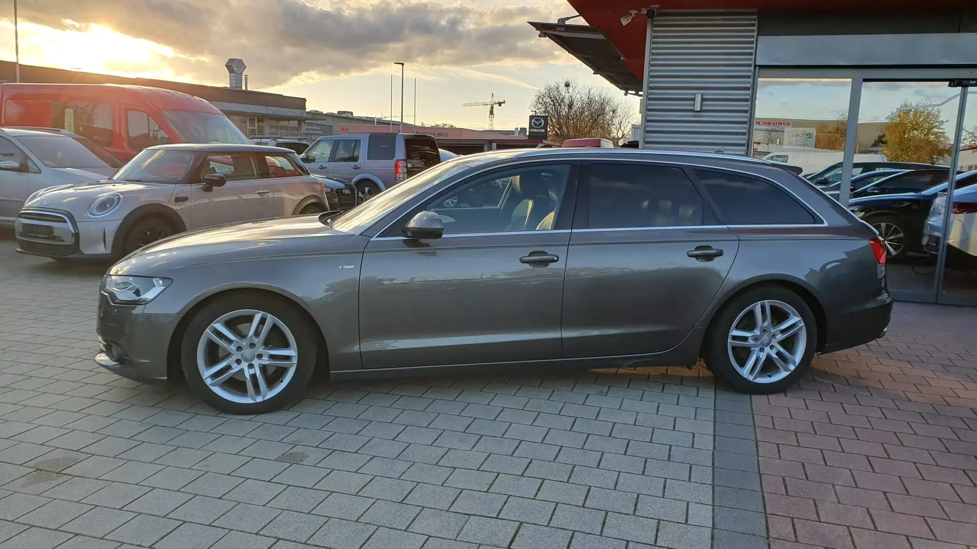 Audi A6 2.0 TFSI, TÜV + Service NEU Grau - 2