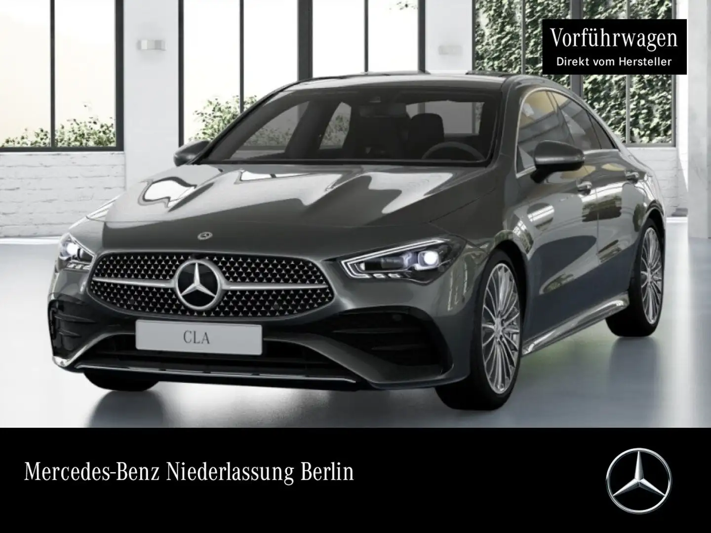 Mercedes-Benz CLA 250 e AMG+PANO+MULTIBEAM+KAMERA+TOTW+KEYLESS Grau - 1