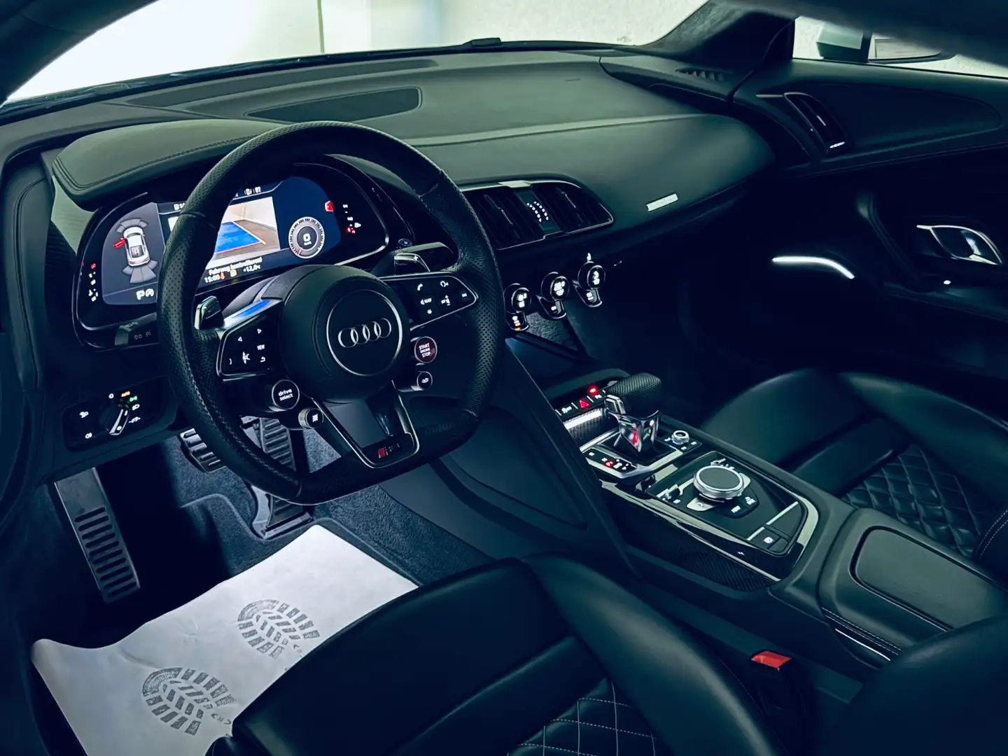 Audi R8 Coupe 5.2 FSI quattro performance Argent - 2