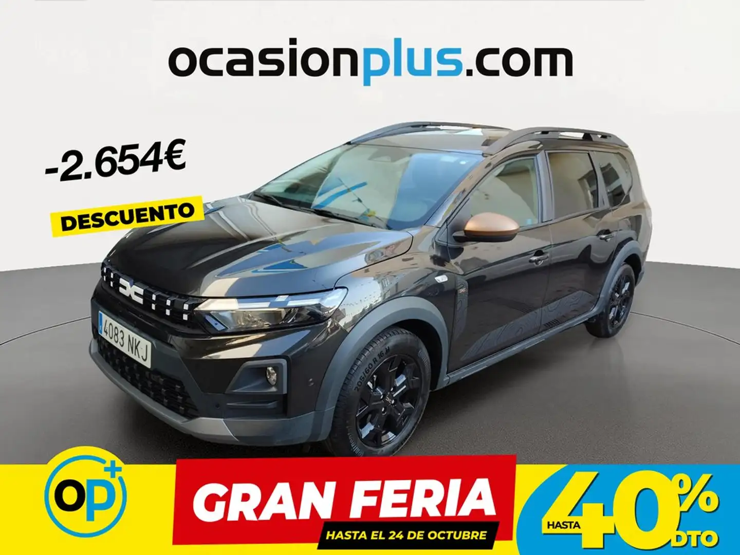 Dacia Jogger Hybrid Extreme 114kW 7pl. Negro - 1