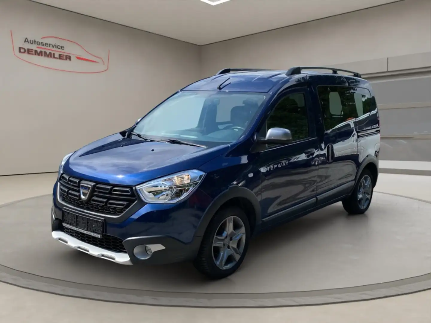 Dacia Dokker Stepway, Navi, Klima, Tempomat, Sitzheizung, PDC Blau - 1
