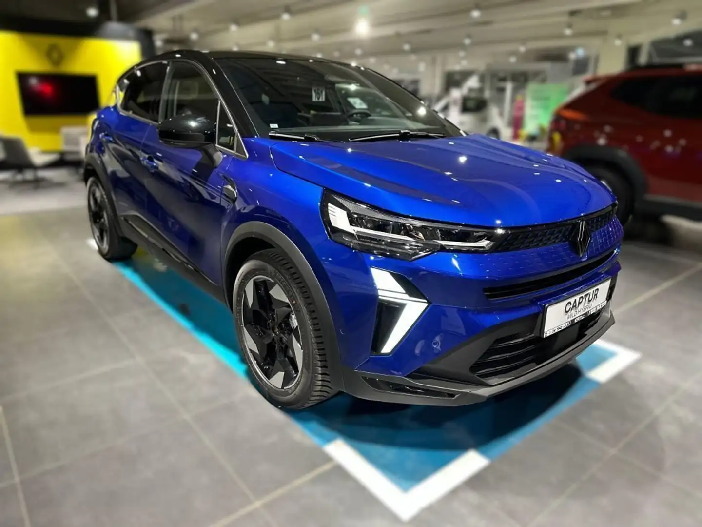 Renault Captur ECO-G 100CV GPL Techno CAR PLAY/TELECAM+PARK Bleu - 1