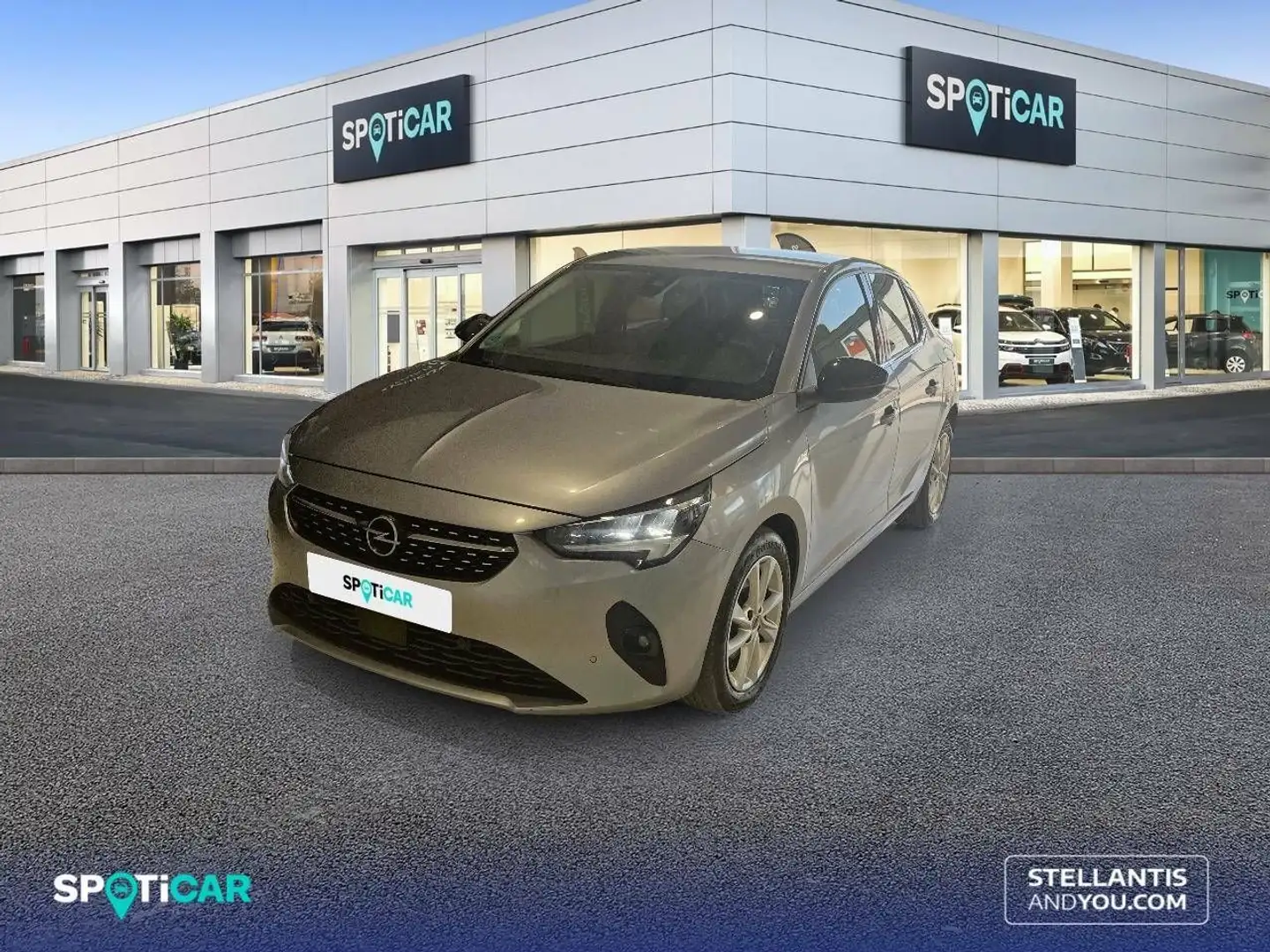 Opel Corsa 1.2T XHL S/S Elegance 100 Gris - 1