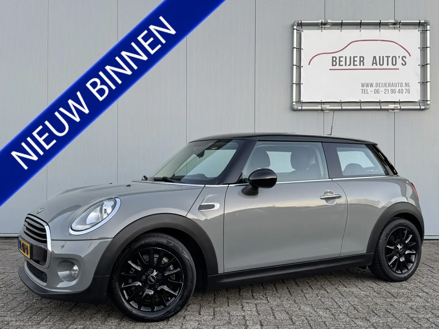 MINI Cooper Mini 1.5 Business Navigatie/16inch. Gris - 1