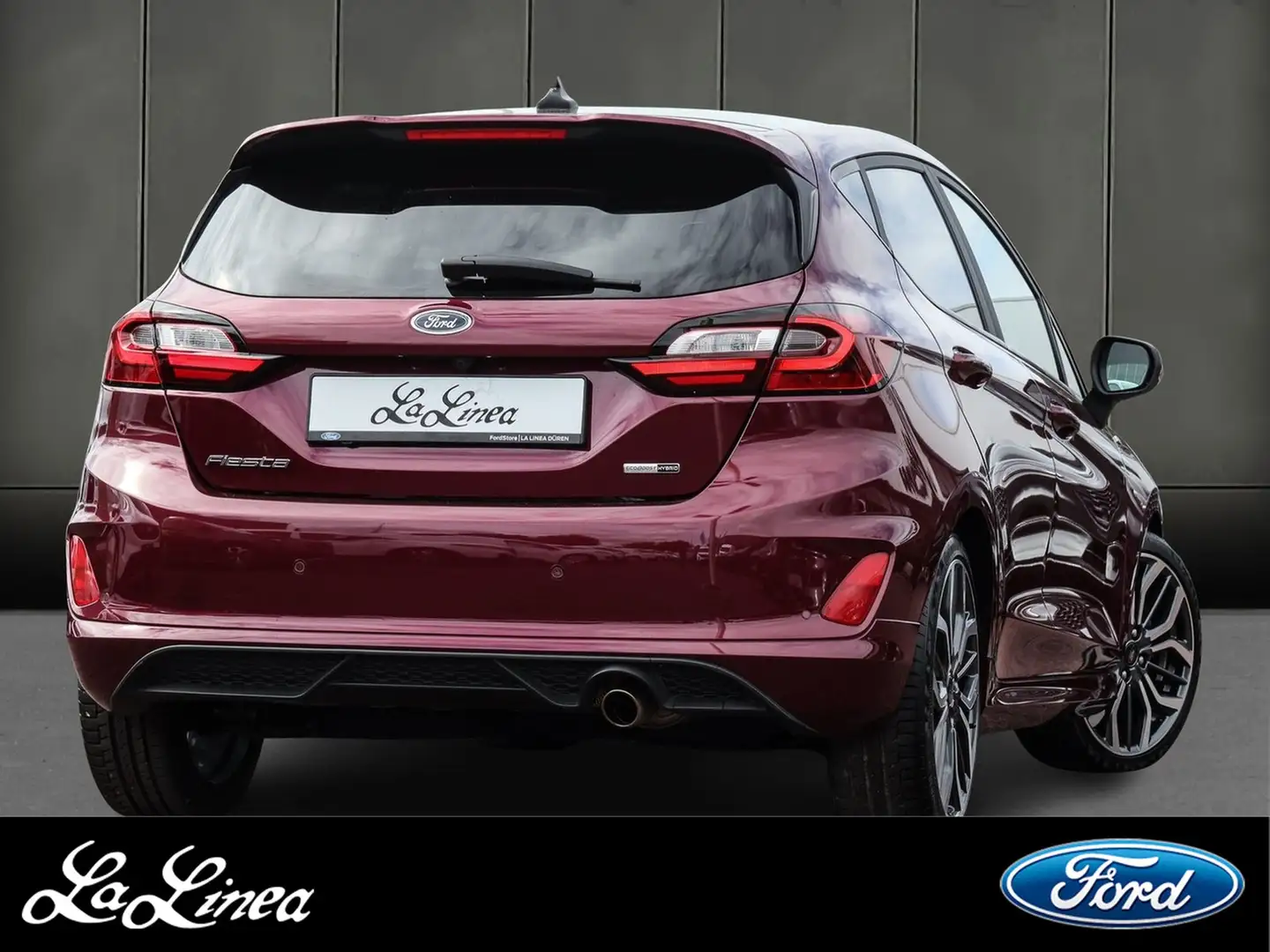 Ford Fiesta ST-Line Vignale Panoramadach Rood - 2