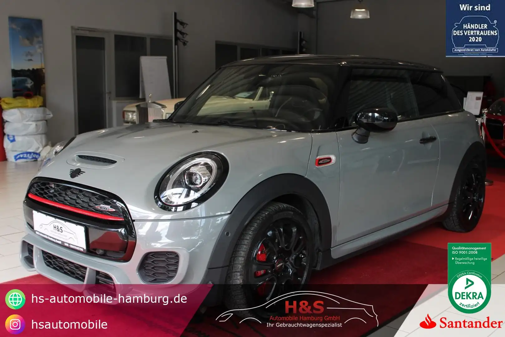 MINI John Cooper Works John Cooper Works *AMBIENT*PDC*SITZHEIZ Šedá - 1