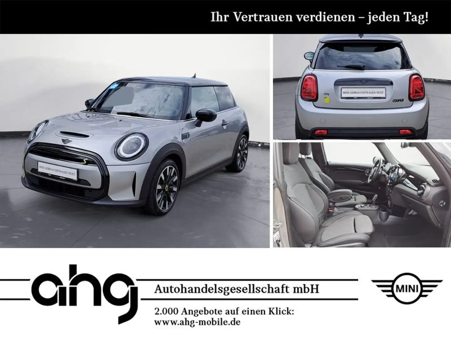MINI Cooper SE . Classic Trim Klimaaut. Sportsitze PDC Silber - 1