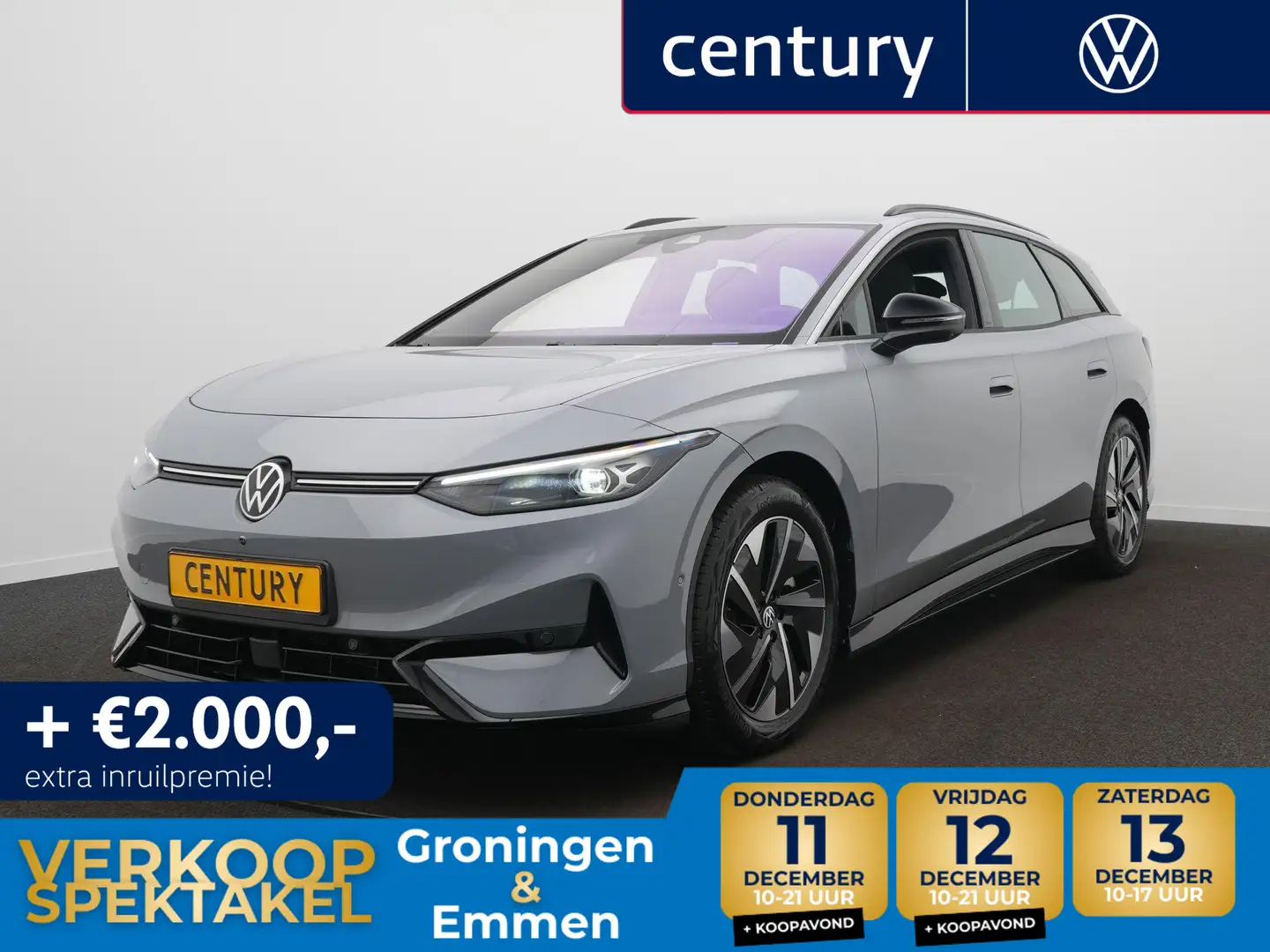 Volkswagen ID.7 Tourer Pro 77 kWh accu. 210 kW / 286 pk Variant El Šedá - 1