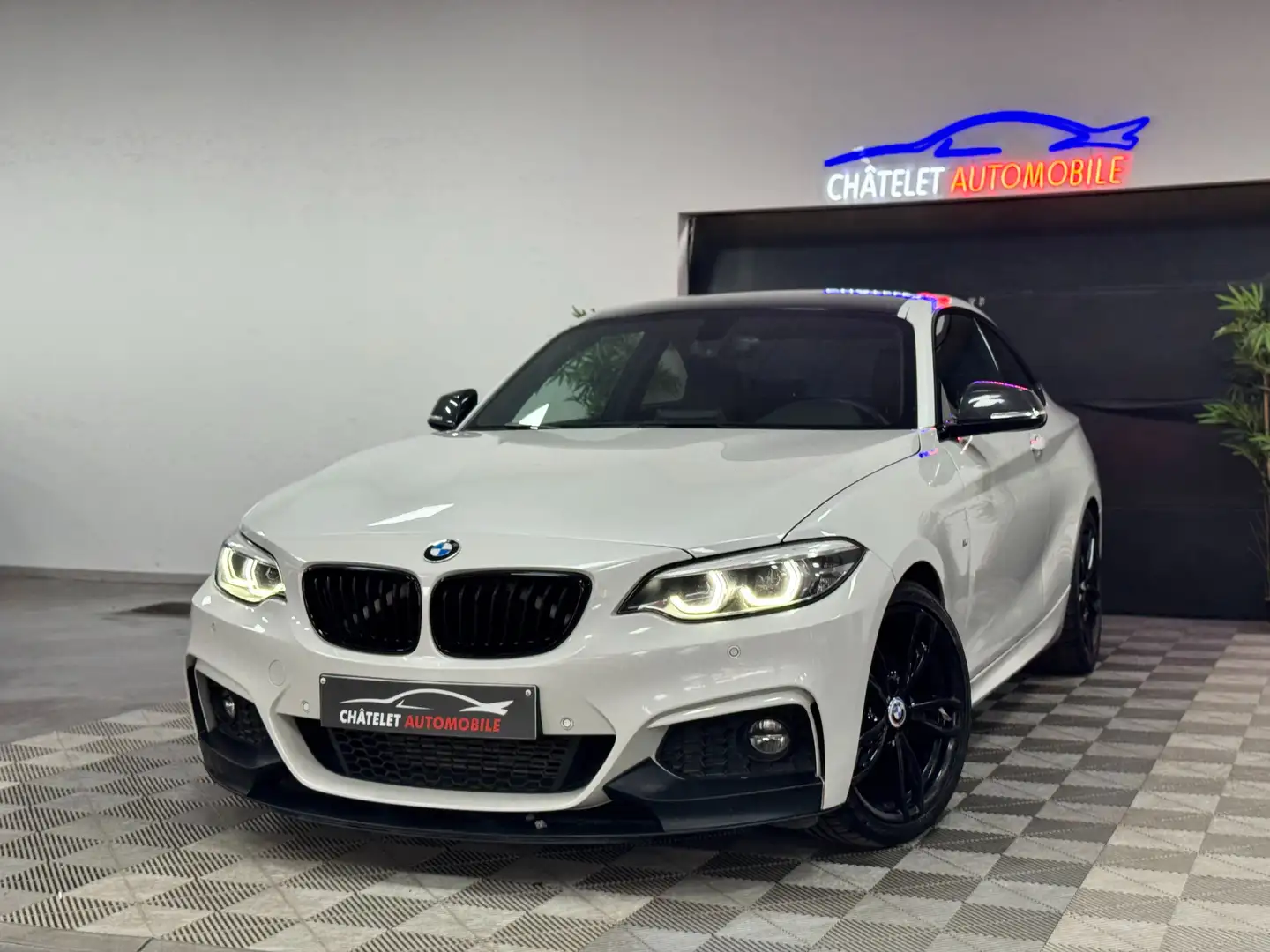 BMW 218 Coupé 218 dA White - 1