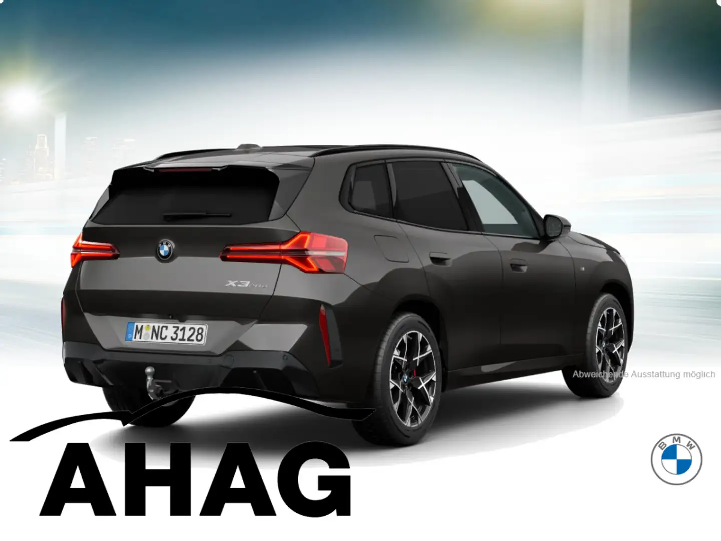 BMW X3 xDrive20d AT M Sportpaket Panorama Standhzg. Grau - 2