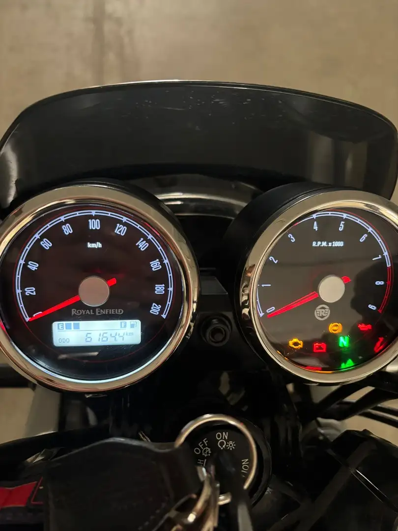 Royal Enfield Interceptor Continental 1 E2 Fekete - 1