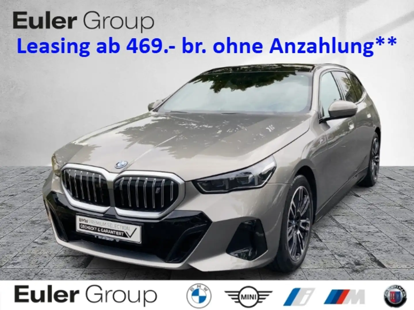 BMW i5 eDrive40 Tour M-Sport Pano AHK 19'' 360° Kamera Hi Grau - 1