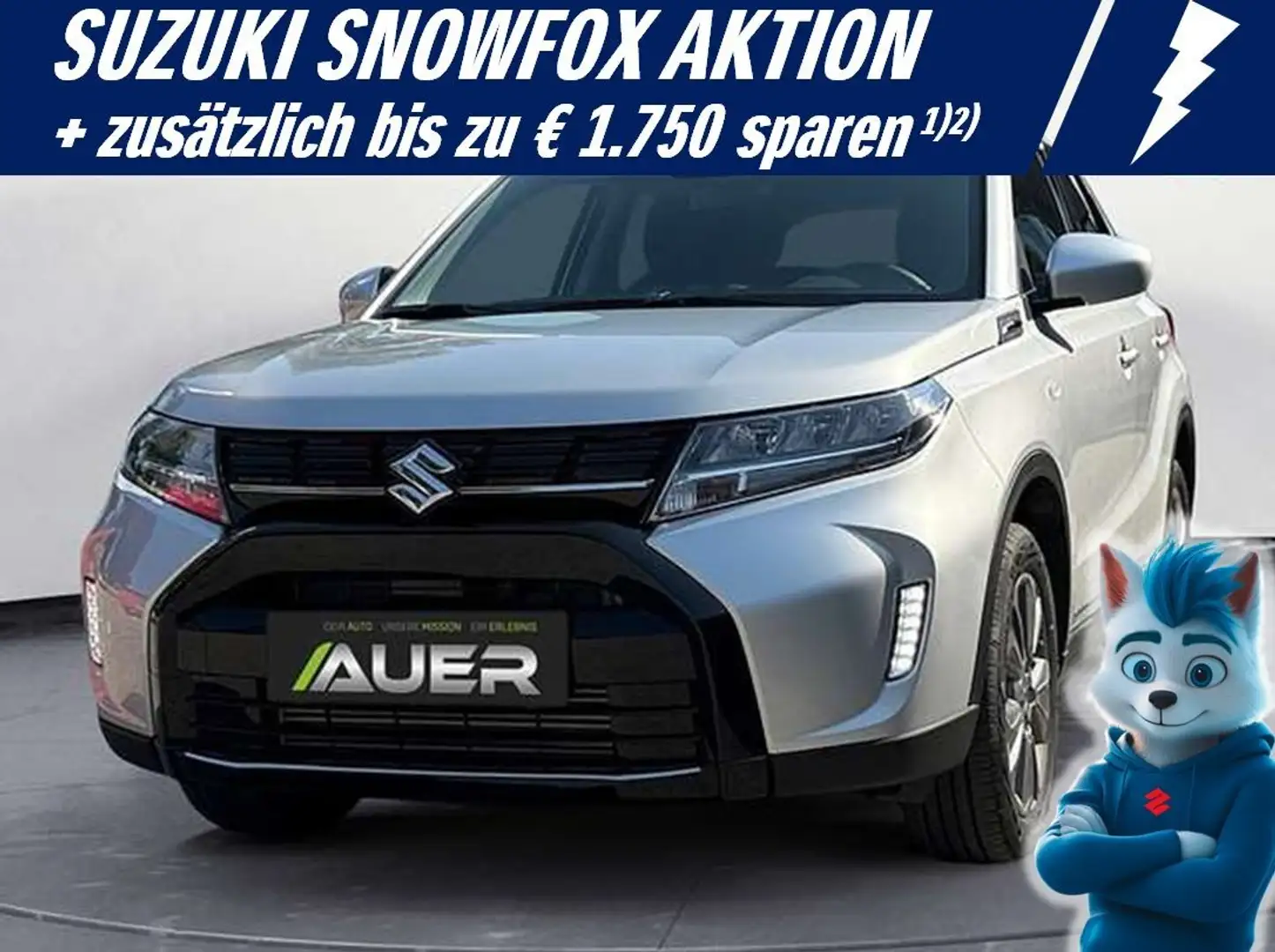 Suzuki Vitara 1,4 DITC Hybrid clear | ab 19.940,- Silber - 1