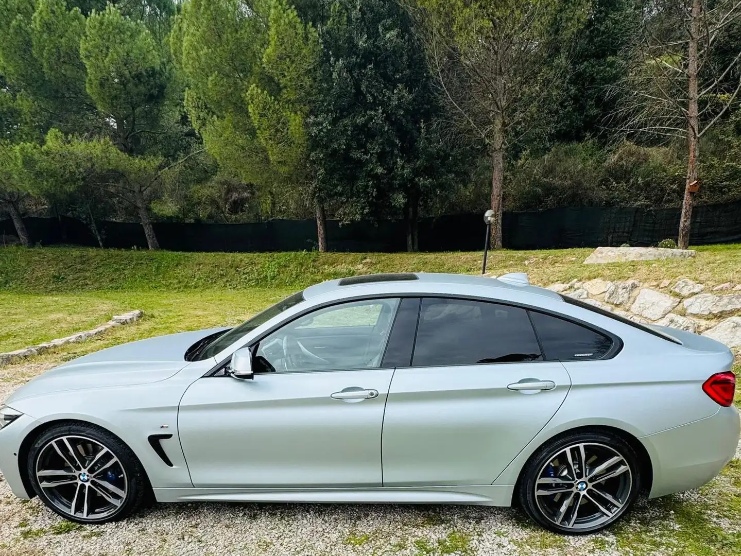 BMW 420 420d Gran Coupe Msport auto Argento - 1
