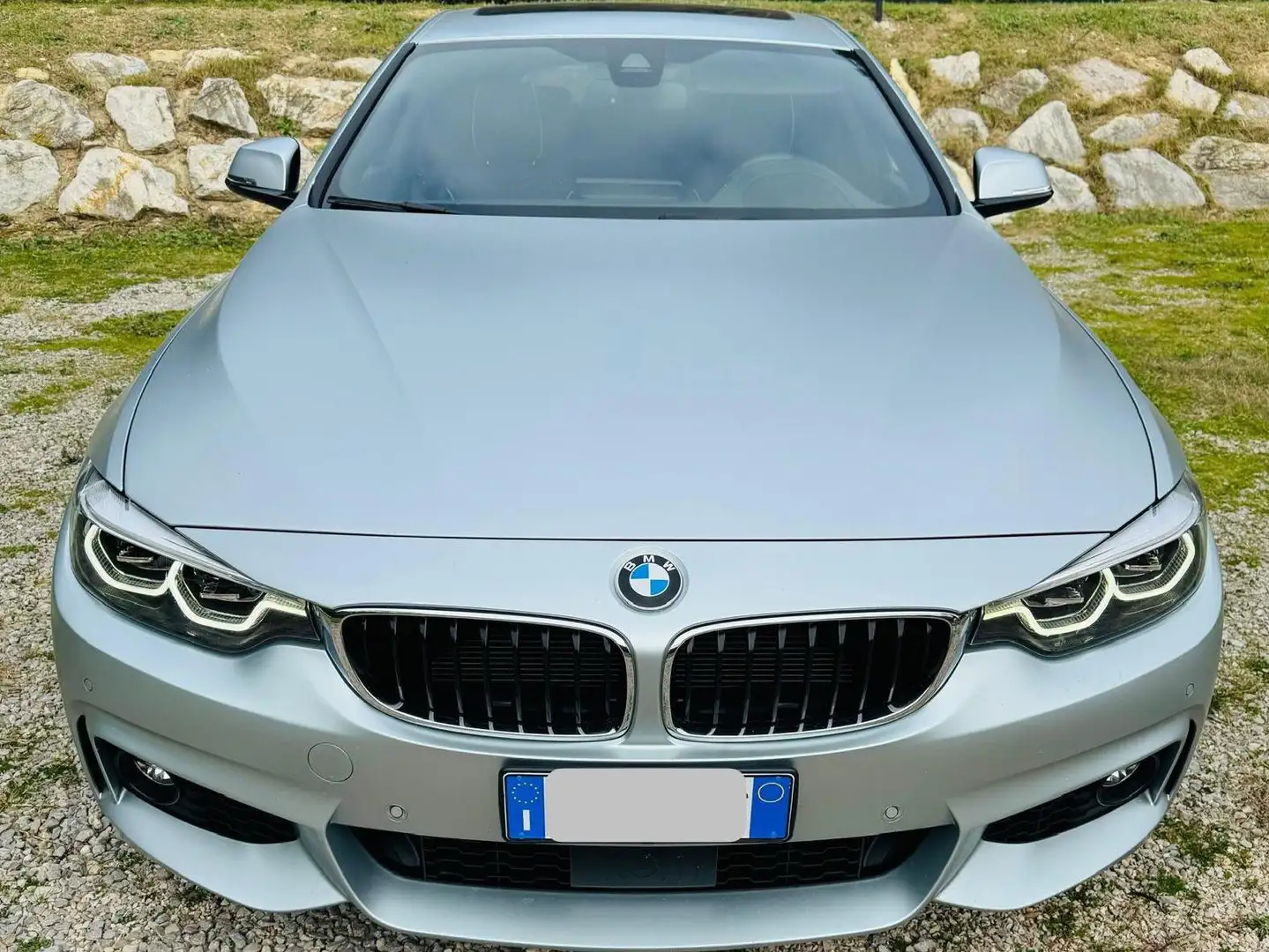 BMW 420 420d Gran Coupe Msport auto Argento - 2