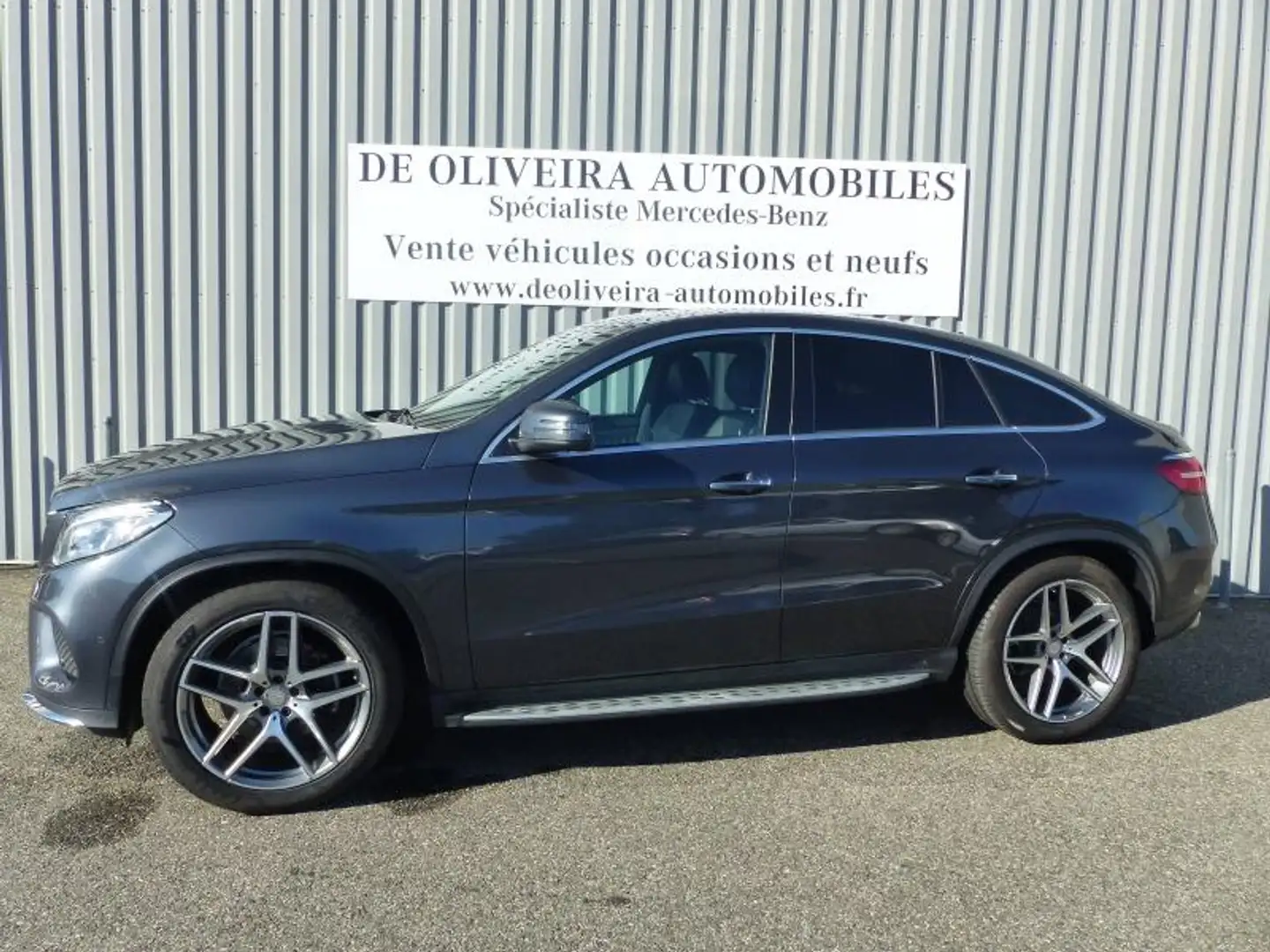 Mercedes-Benz GLE 350 350 d 258ch Fascination 4Matic 9G-Tronic Gris - 2