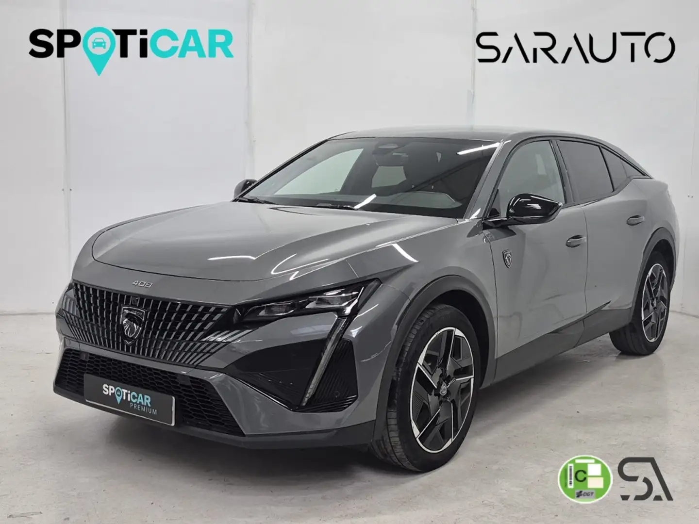 Peugeot 408 PureTech 130 GT EAT8 Gris - 1