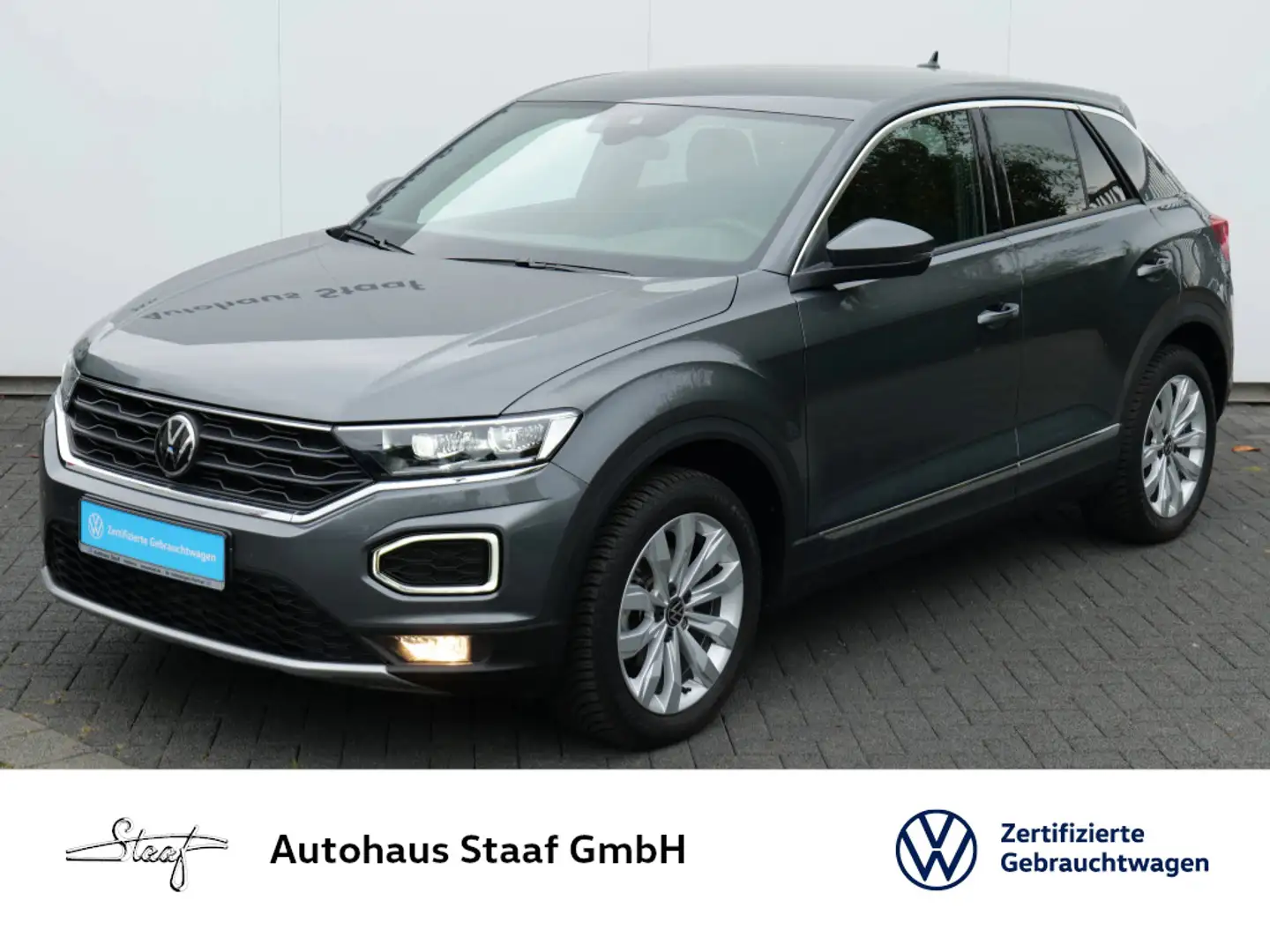 Volkswagen T-Roc Sport 1.5 TSI 150PS DSG Gris - 1
