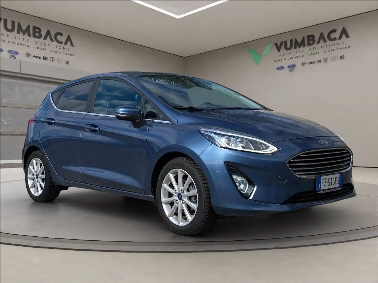 Ford Fiesta 5p 1.0 ecoboost Titanium s&s 95cv my20.25 Azul - 1