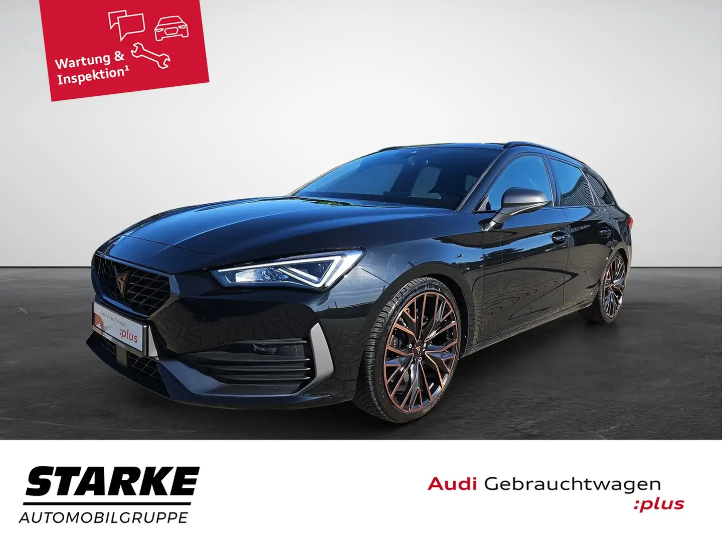 CUPRA Leon Sportstourer 2.0 TSI DSG Navi LED 19-Zoll SHZ A... Černá - 2