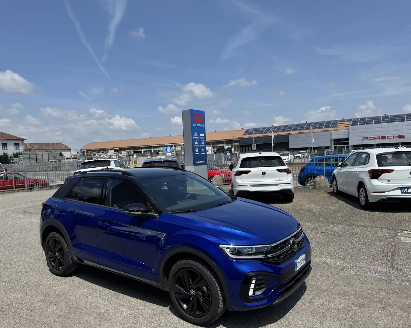 Volkswagen T-Roc 1.0 tsi R-Line Plus+Black P. / NO VINCOLI Blu/Azzurro - 1