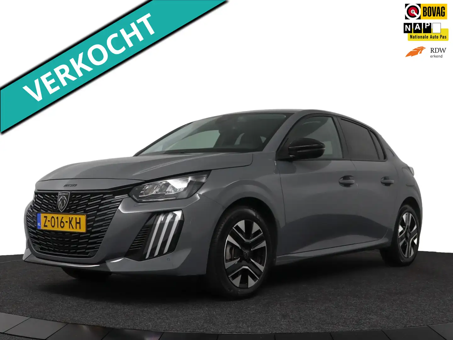Peugeot 208 1.2 T 100pk Allure - Camera/Ecc/DAB Gris - 1