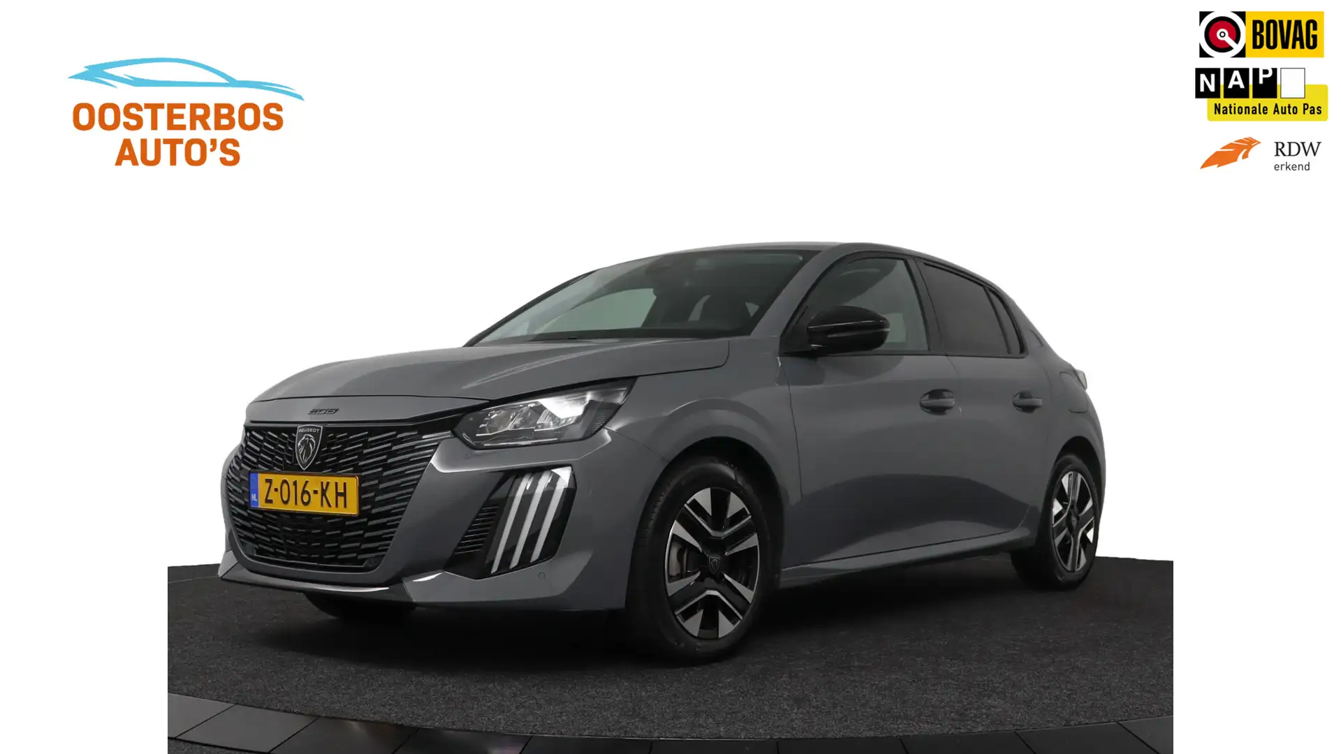 Peugeot 208 1.2 T 100pk Allure - Camera/Ecc/DAB Gris - 1
