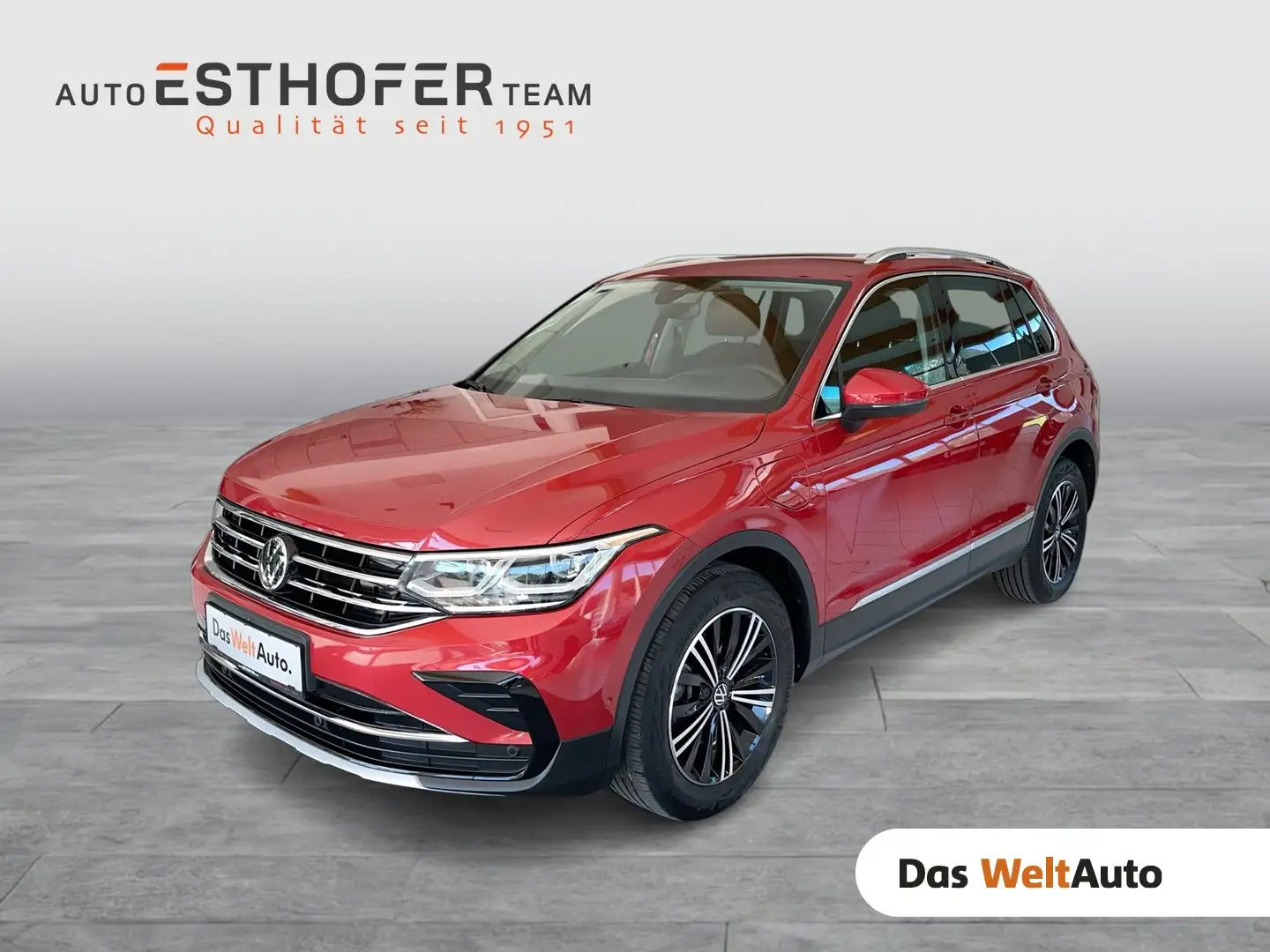 Volkswagen Tiguan Elegance eHybrid DSG Rot - 1