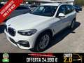 BMW X3 X3 xdrive20d Business Advantage 190cv auto my19 Weiß - thumbnail 1