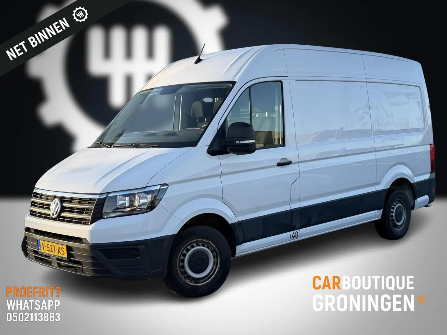 Volkswagen Crafter Bestel 35 2.0 TDI L3H3 Highline | |NET BINNEN | Blanc - 1
