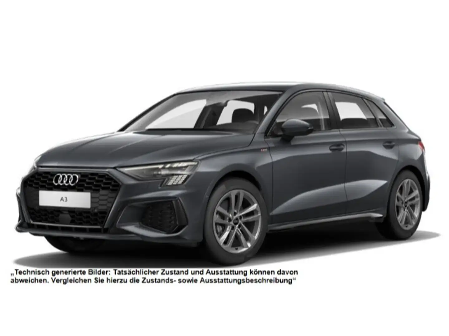 Audi A3 S line 35 TFSI 6-G. STDHZG MATRIX Grijs - 2