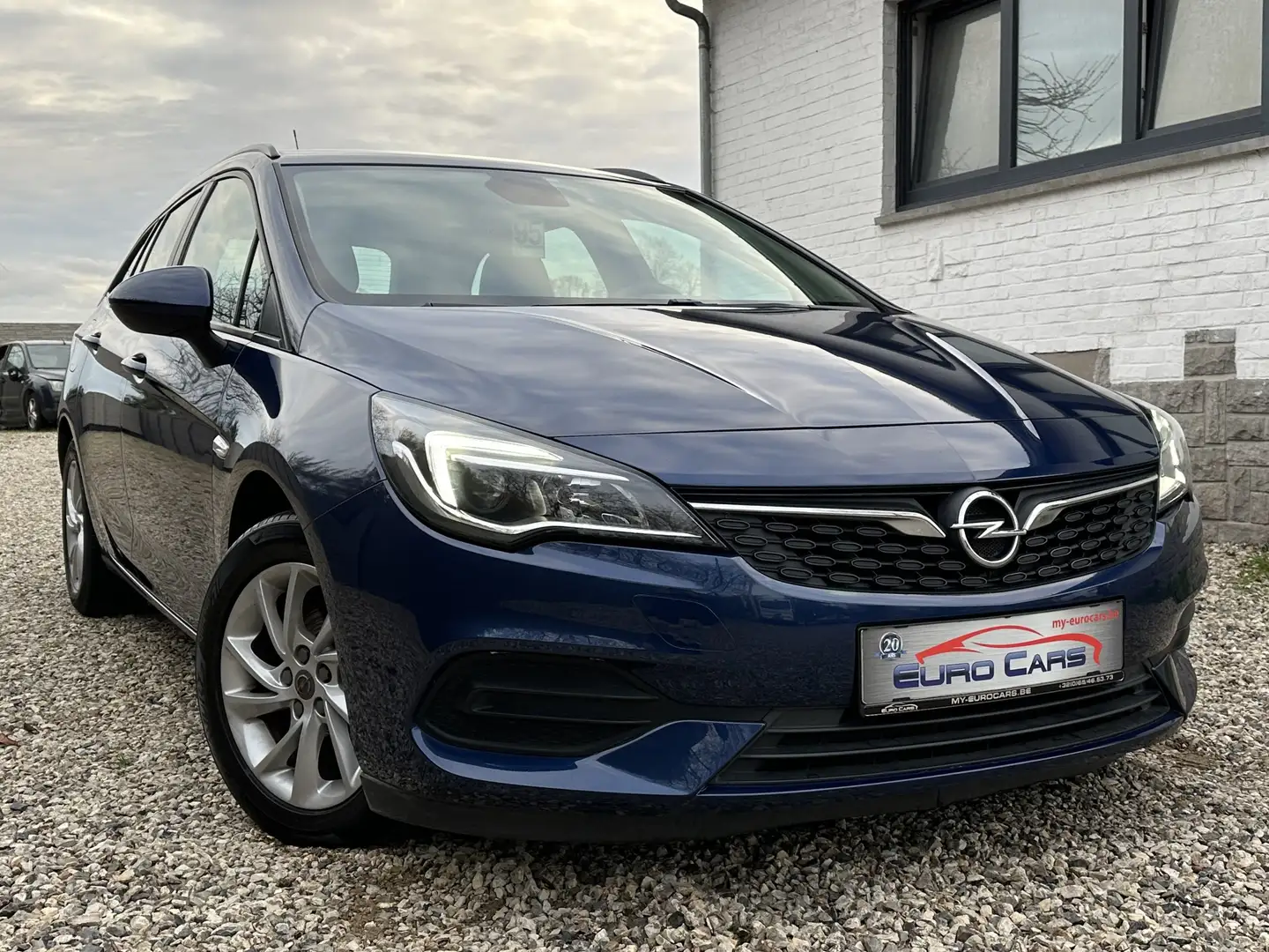 Opel Astra Sports Tourer 1.5 Turbo D Edition 2020 CARPLAY/LED Blauw - 2