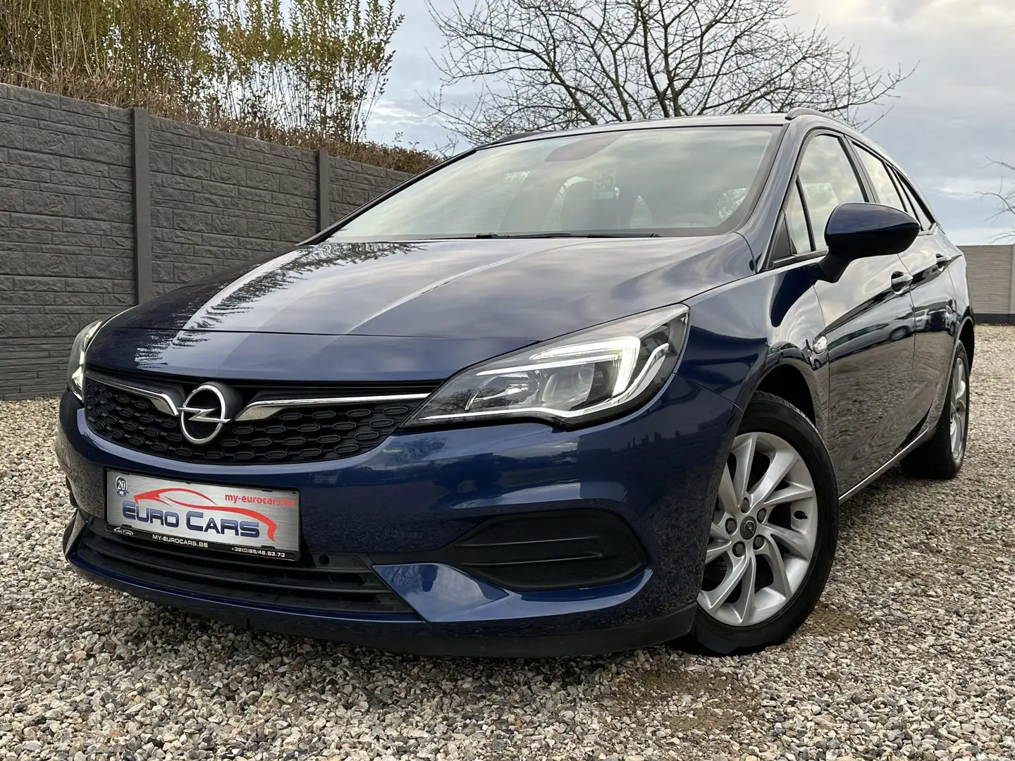 Opel Astra Sports Tourer 1.5 Turbo D Edition 2020 CARPLAY/LED Blauw - 1