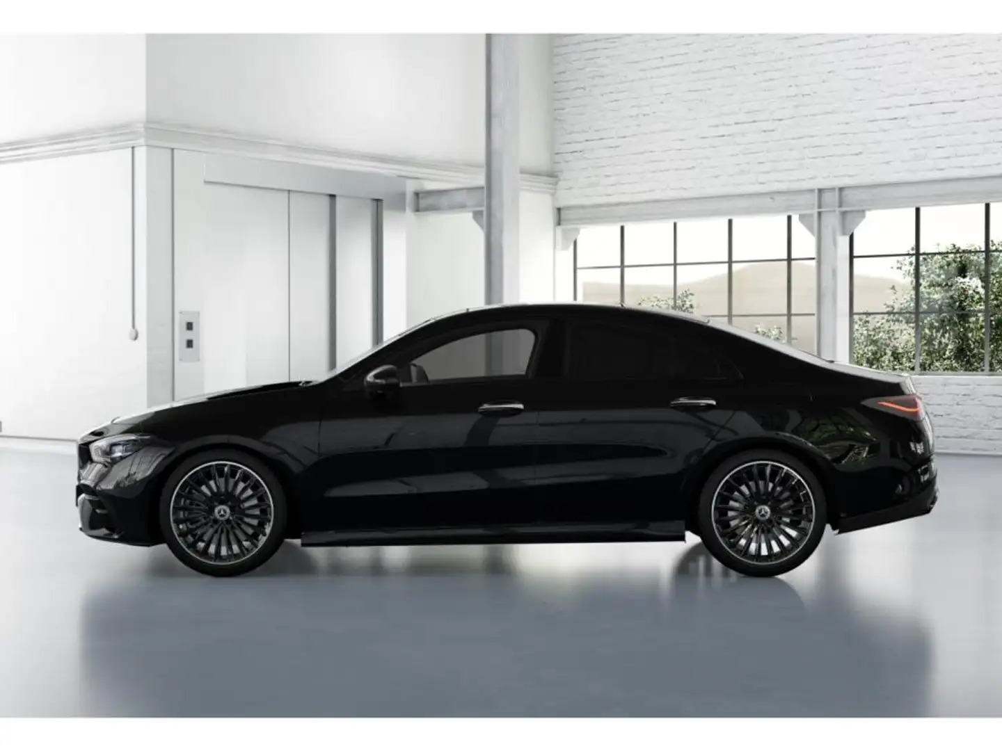 Mercedes-Benz CLA 250 4M Coupé AMG MBUX+360°+M-LED+Pano+Distro Schwarz - 2