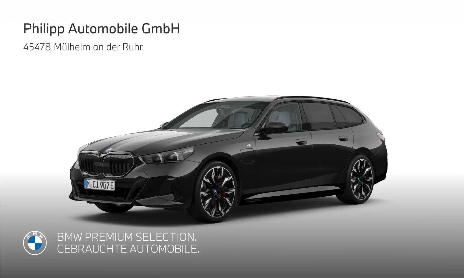 BMW 550 e xDrive M Sport Pro AHK B&W Autobahnas. 360° Schwarz - 1