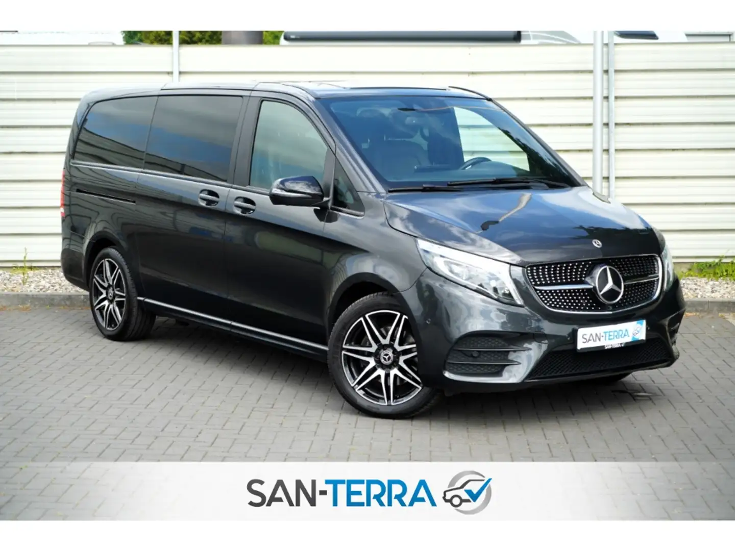 Mercedes-Benz V 300 d 4M AVANTGARDE AMG AIRMATIC*BURMESTER*MBUX*KAMERA Grigio - 2