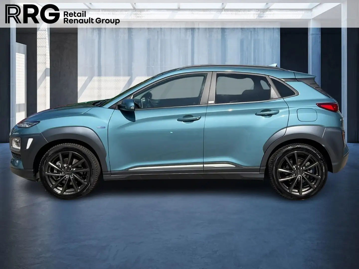 Hyundai KONA 1.6 GDI Hybrid Style Blauw - 2