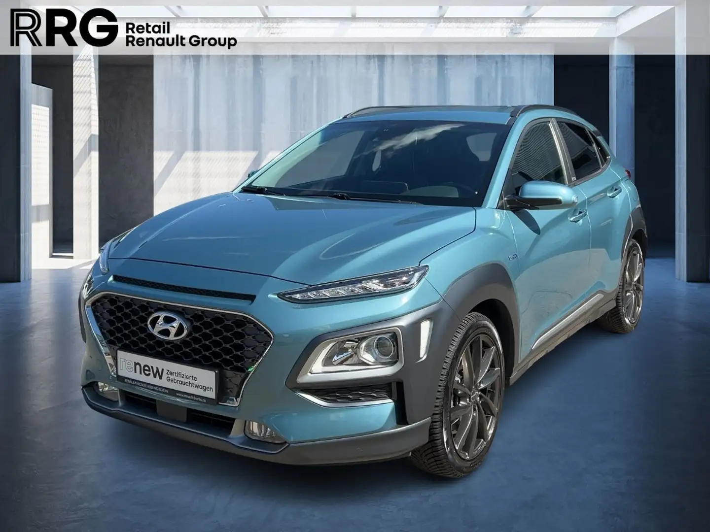 Hyundai KONA 1.6 GDI Hybrid Style Blauw - 1