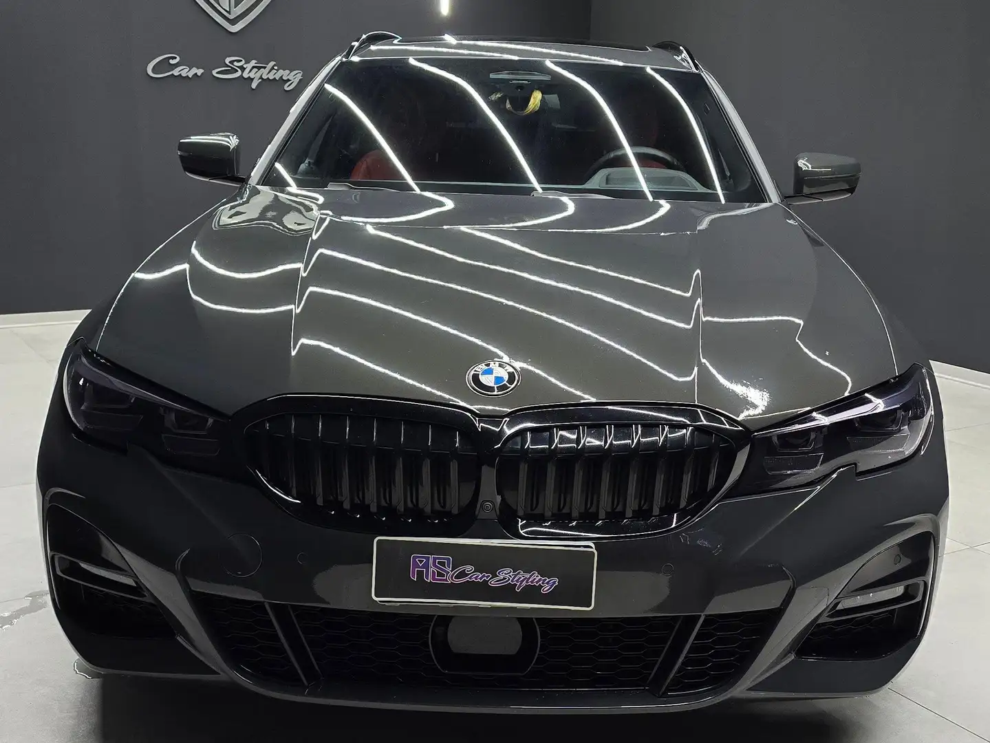 BMW 330 330d Touring xdrive Msport Individual automatica Grigio - 1