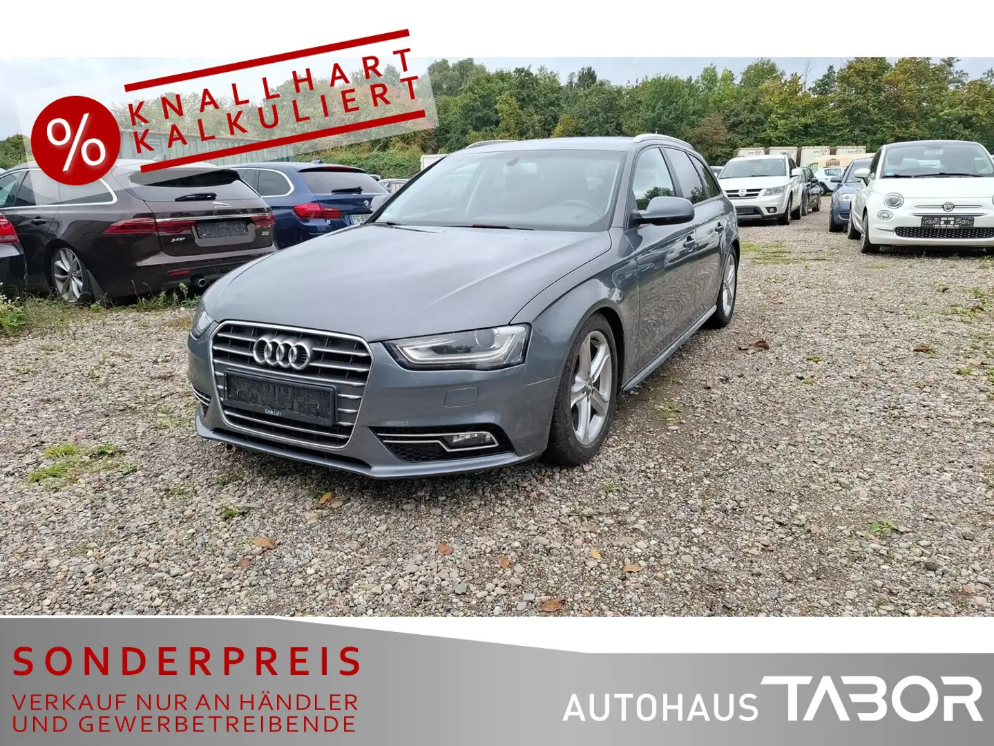 Audi A4 2.0 TDI Avant Ambition MMI Navi Xen PDC SHZ Grau - 1