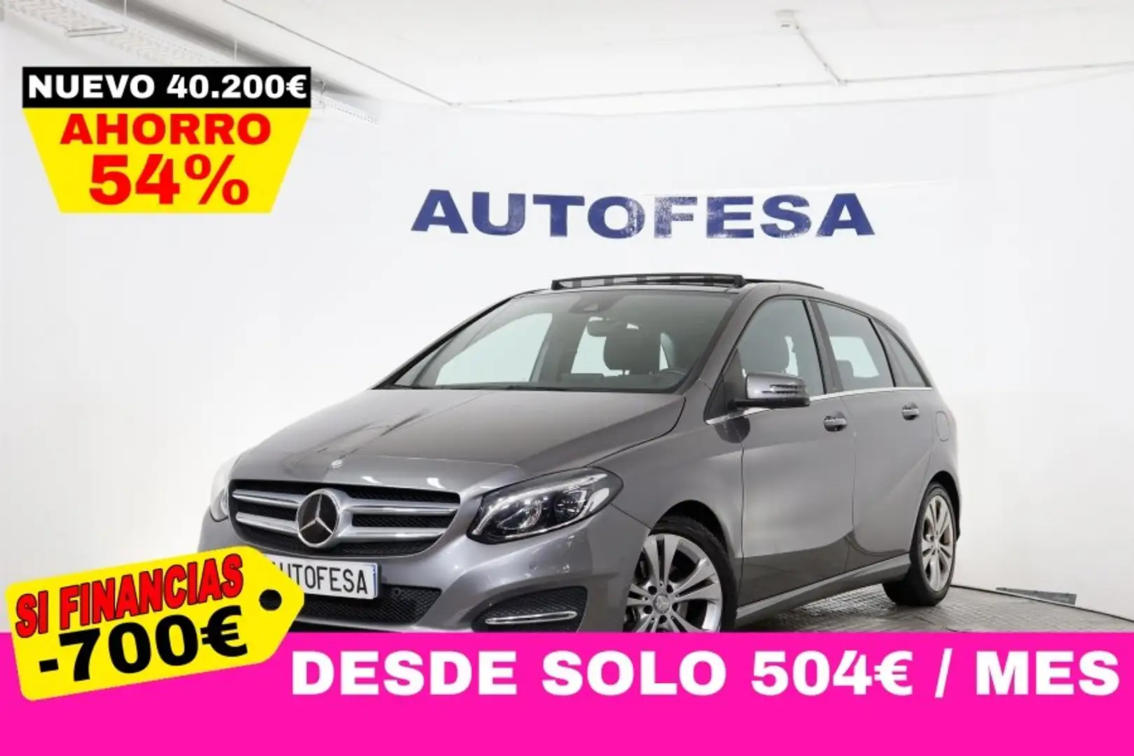Mercedes-Benz B Electric Drive i 4Matic 184cv 7G DCT 5P S/S # NAVY, TECHO ELECTRI - 1